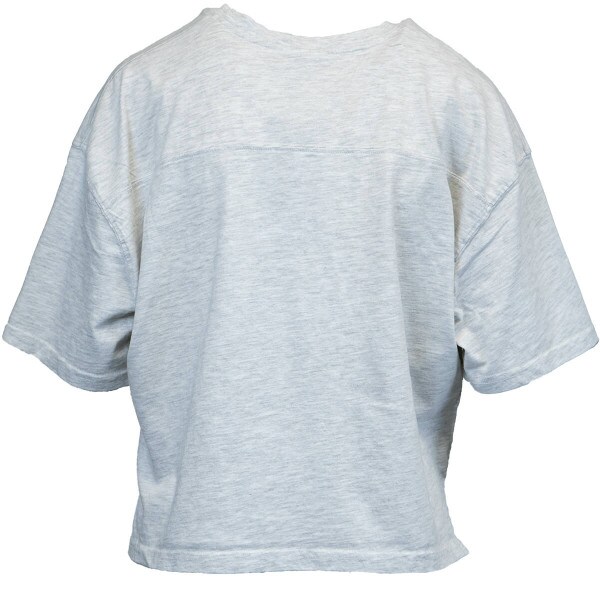 women's vintage wash champion gray utah state cropped t-shirt